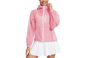 Avoogue Women's UPF 50+ Sun Protection UV Jacket Full Zip Lightweight Jacket Athletic Workout Hoodie