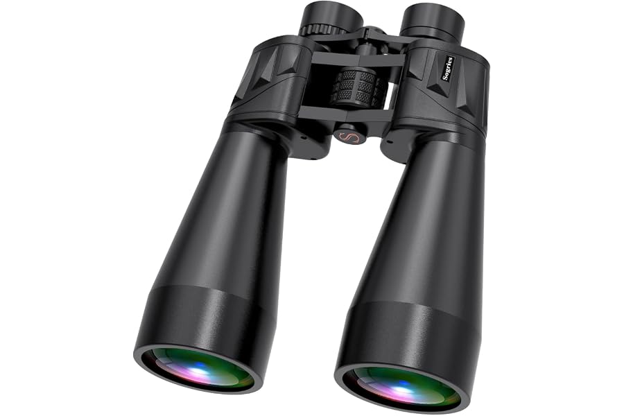 18x70 High Power Binoculars for Adults, Professional 70mm Large Aperture for Astronomy & Stargazing, Ultra-Bright Long Range Binoculars for Low Light & Coastal Observation