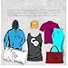 Makerfun Heat Transfer Vinyl, Permanent Adhesive Backed Vinyl Sheets Assorted Colors - 26 Pack of 12 x 10