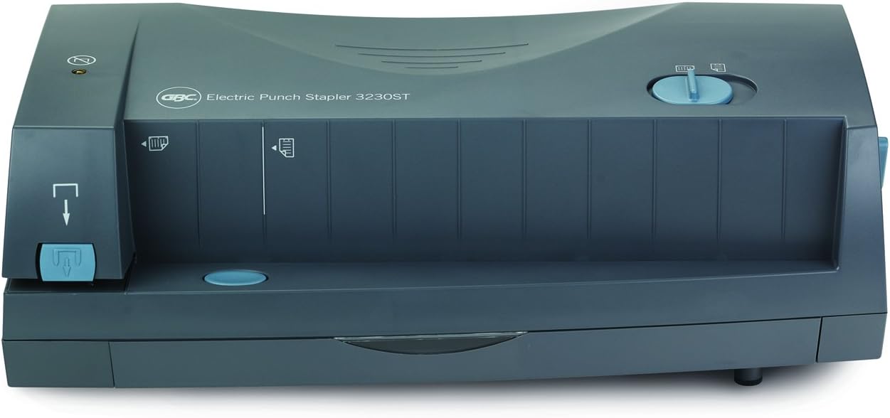 Swingline Electric Paper Punch/Stapler 2 or 3 Hole, 24 Sheet, 3230ST - 7704280 : Electronic Hole Puncher : Office Products