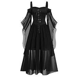 Halloween Costumes for Women Corset Gothic Dresses