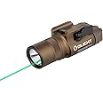 OLIGHT Baldr Pro R 1350 Lumens Magnetic USB Rechargeable Tactical Flashlight with Green Beam and White LED Combo, Rail Mount Weaponlight Compatible with 1913 or GL Rail, Built-in Battery