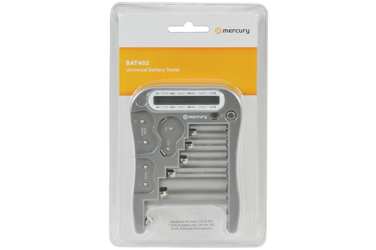Mercury | Battery Tester With Digital Display ,690.402UK