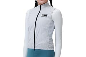 INBIKE Women's Windproof Vest UV Protection SPF50+ Lightweight Breathable Top for Cycling Road Biking