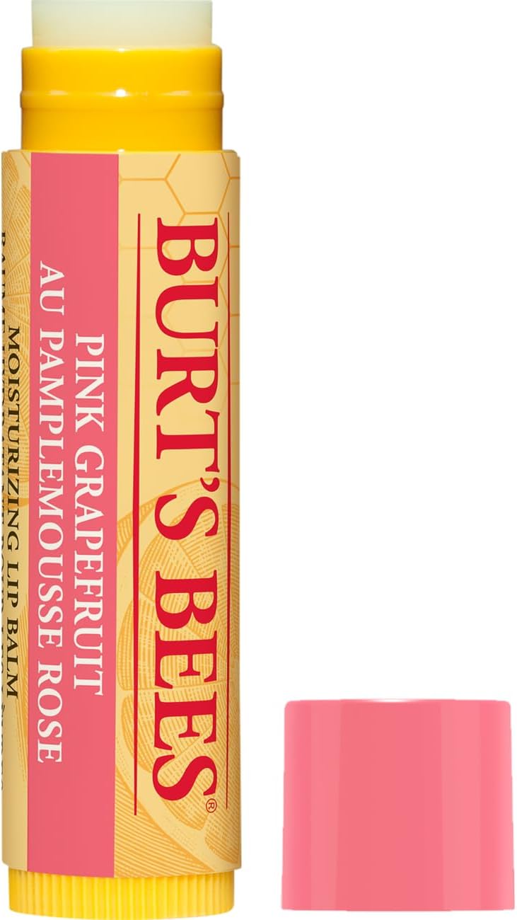 Burt's Bees Lip Balm Pink Grapefruit 4.25g 100% Natural