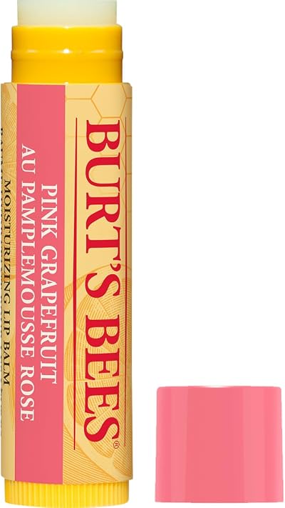 Burt's Bees Lip Balm Pink Grapefruit 4.25g 100% Natural