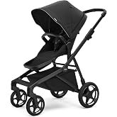 Thule Sleek 2 Convertible Baby &amp; Toddler Stroller, Single to Double Design, Reversible Reclining seat, All-Wheel Suspension
