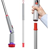 Synoshi PRO Electric Spin Scrubber Extension Handle | Electric Bathroom Scrubber for Cleaning Extension Handle. Extends up to 29.5 Inch (75 cm)