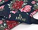 Canvas Laptop Carrying Case/Shoulder Messenger Bag for School Compatible MacBook(15-15.6, Bule Peony)