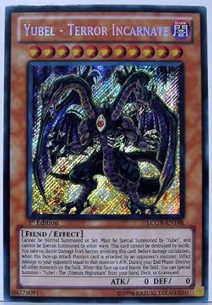 Amazon Lcgx En198 Scr 遊戯王英語版 Yubel Terror