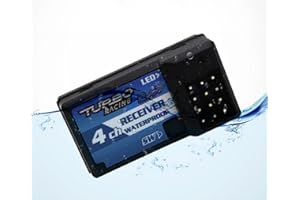 SHEAWA 4CH Receiver Independent Remote Control RX41 Receiver for Turbo Racing Transmitter VT System Parts & Accessories