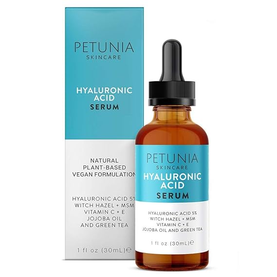 vegan skincare hyaluronic and collagen