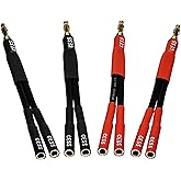 CNCESS CESS-142x4 Banana Plug Splitter 2-in 1-Out (4-Pack)