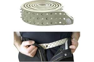 Hero's Pride Shirt Tailor Rubber Belt - Adjustable Shirt Stays for Men - Non-Slip Shirt Keepers For Law Enforcement