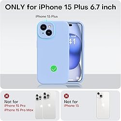 Vooii Compatible with iPhone 15 Plus Case, Upgrade