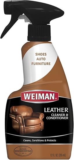 Amazon Com Weiman Leather Cleaner And Conditioner For Furniture