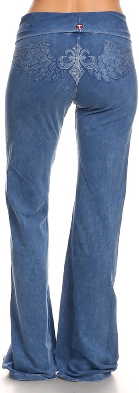 T Party Blue Or Black Mineral Wash Fold 