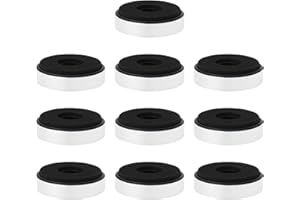 SING F LTD 10Pcs Speaker Isolation Feet Pads Round Audio Damping Feet CD Amplifier Preamplifier Foot for Audio Speakers Silve