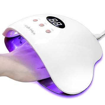 Nageltrockner Lampe, Carttiya LED/UV Licht Gel Nagellack Aushärtungslampe, Härtungsgerät mit Automatischer Infrarot Sensor un