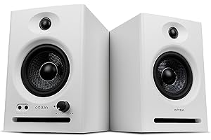 Ortizan C7 Dual-Mode 2.0 Studio Monitors, Active Monitor Speakers for Near Field Music Production, Bluetooth 5.3 Wireless Com