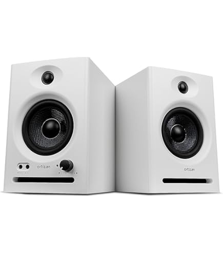 Amazon.com: Pioneer DJ Studio Monitor, White (DM-40D-W) : Musical