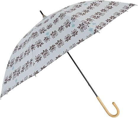 Amazon Co Jp 小川 Ogawa 長傘 晴雨兼用日傘 手開き 50cm 8本骨 リトルミイ ミイと花 Uvカット率 遮光率99 以上 遮熱加工 はっ水 裏面ポリウレタンコーティング ホーム キッチン