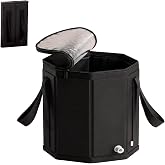 Foot Bath Basin Portable Travel Collapsible Foot Basin Folding Foot Bath Tub Soaking Feet Bucket for Camping Outdoor Washing