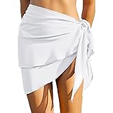 ZAFUL Women Beach Sarong Bathing Suit Wrap Skirt Textured Bikini Swimsuit Cover Ups for Swimwear