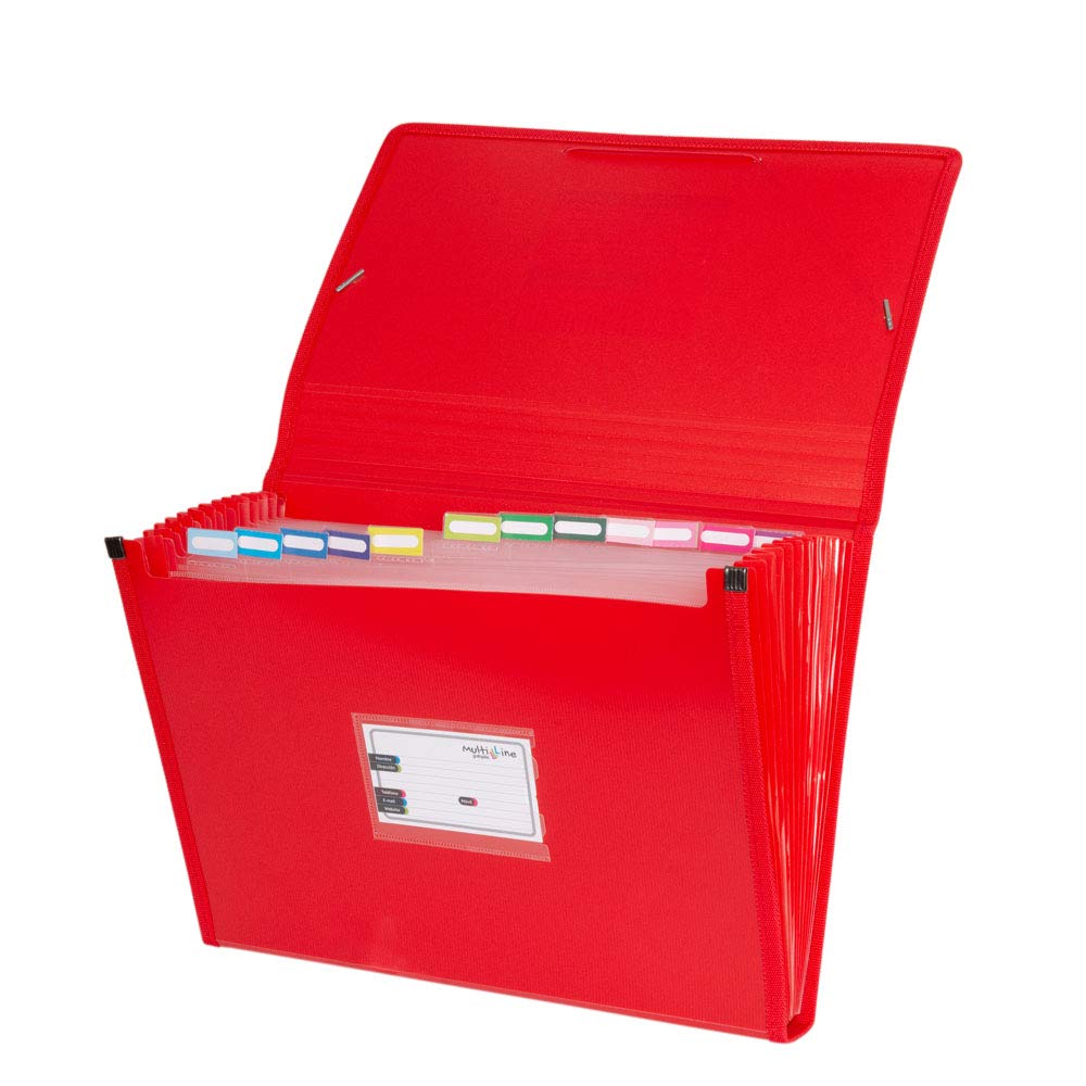 grafoplás 02963051-carpeta Organiser Foolscap, Red