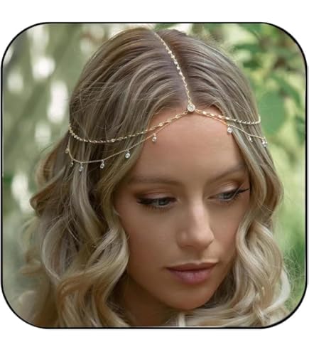 Amazon.com : YERTTER Rhinestone Tassel Wedding Brides Women 