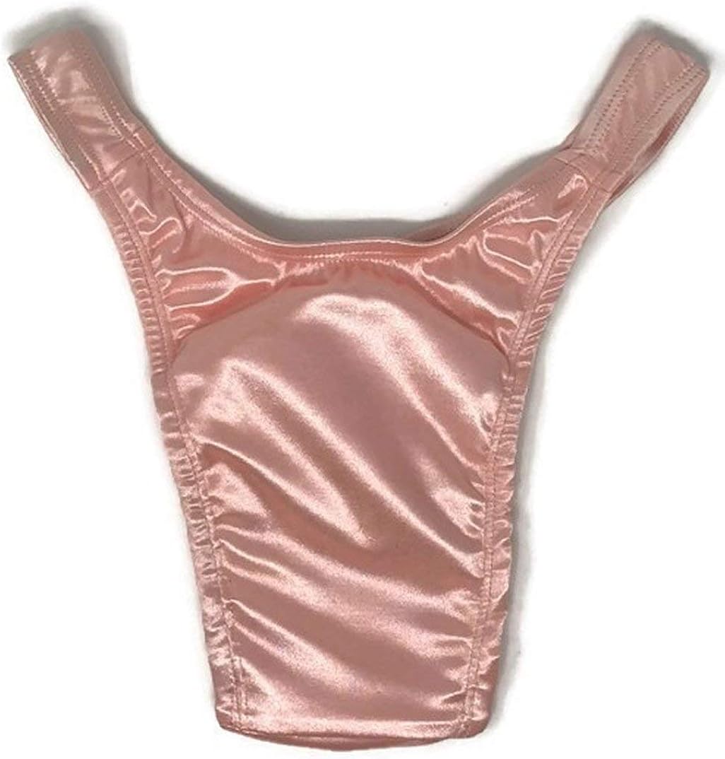 Pink Satin Tucking Gaff Panty for Crossdressing
