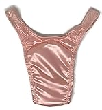 Pink Satin Tucking Gaff Panty for