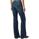 Wrangler Women's Retro Mae Mid Rise Wide Leg Trouser Jean