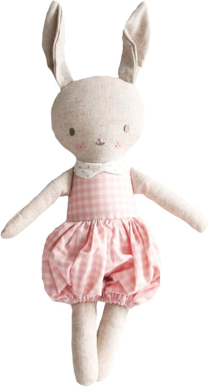 Alimrose Designs "Rosie Romper 14" Bunny Doll - Pink