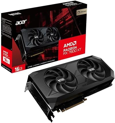 Acer Nitro AMD Radeon RX 7800 XT OC Graphics Card 16GB GDDR6 VRAM 2.4GHz Boost