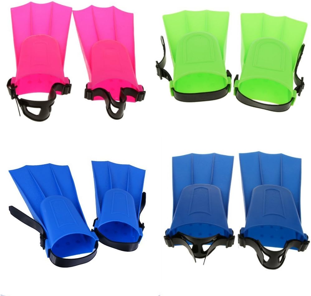 Random Color Adjustable Toddler Learn Flippers Fins Short