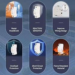 MOLLOM DC 1 Pole Miniature Circuit Breaker, 250V