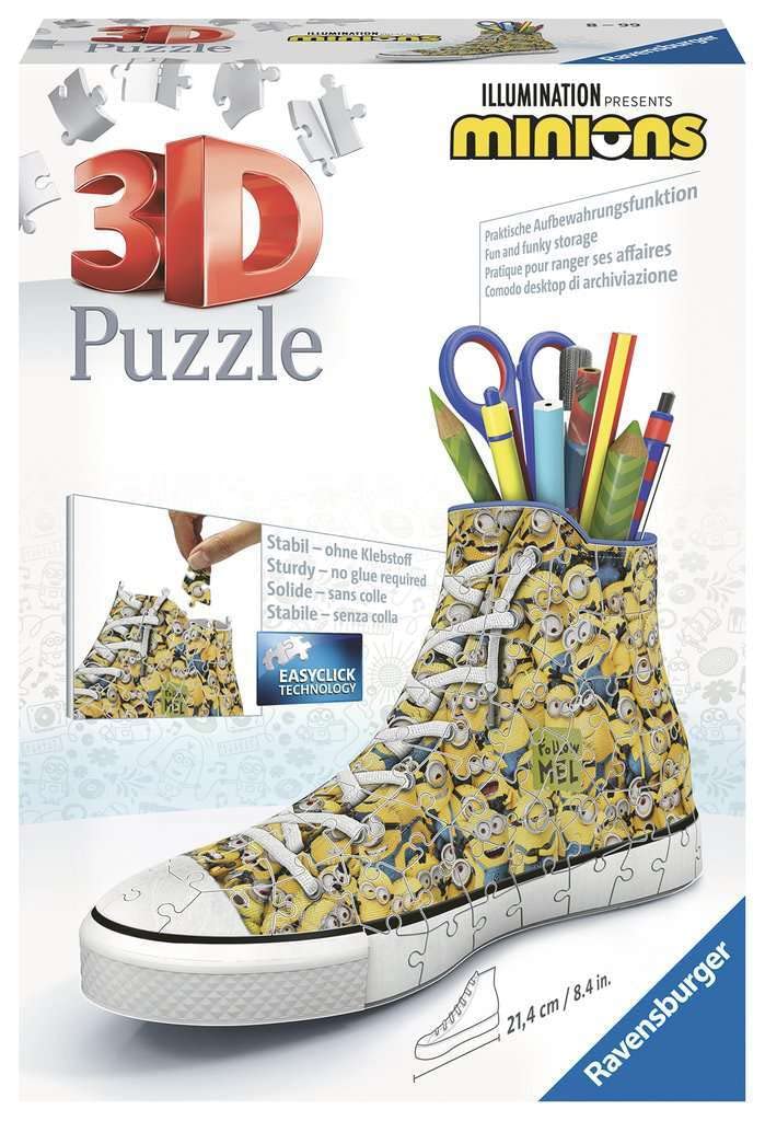 Ravensburger Despicable Me 3 Sneakers 108pc 3D Jigsaw Puzzle
