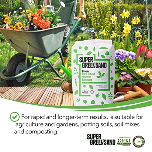 Super Greensand Powder, Soil Conditioner with 68 Minerals and Organic