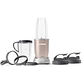 nutribullet Pro 900 Watt Personal Blender - 13-Piece High-Speed Blender/Mixer System, Champagne