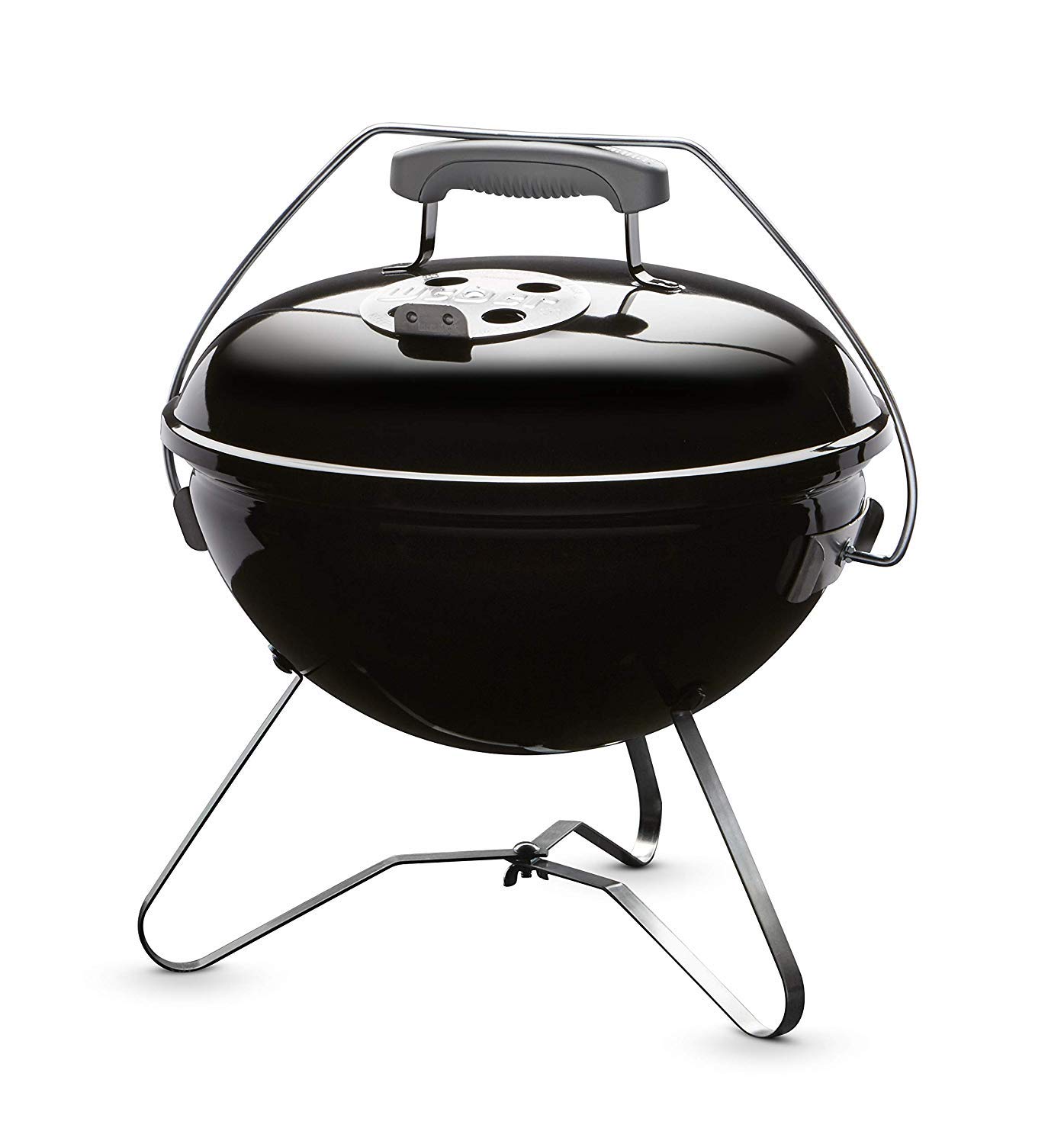 Weber Smokey Joe Premium 14-Inch Portable Grill, Black