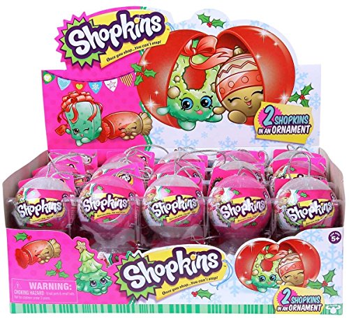 Shopkins Exclusive 2016 Christmas Surprise - 2 Pack in an Ornament - Set of 30