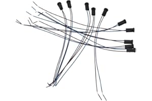 10pcs Black Bakelite Wire Adapter G4 LED Halogen Bulb Lamp Base Socket Holder