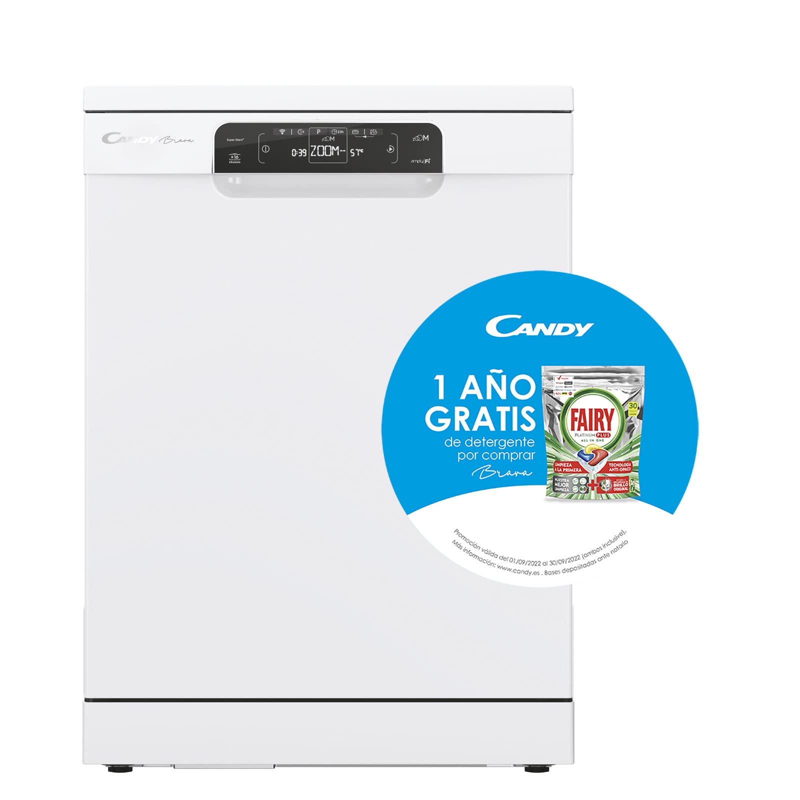 Candy-Brava-CDPMN-4S622PWE-Lavavajillas-60-CM-16-Servicios-Digital-Wi-Fi-Zoom-39-Media-Carga-Add-Dish-Tercera