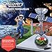 Discovery #MINDBLOWN Weather Terrarium DIY Build and Grow Kit, Create and Study The Water Cycle and Ecosystems, Space Station Model Design with Thermometer, Weather Vane, Compass, Rain Gauge