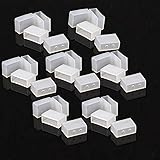60pcs Silicone Plug Fit 3528 LED Tube Strip Light