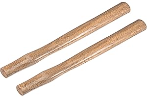 uxcell 15 Inch Hammer Wooden Handle Wood Handle Replacement for 2 to 4 Lb Hammer Oval Eye 2 Pack