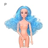 Flickering BJD Naked Doll 1/6 SD Doll,12 Movable