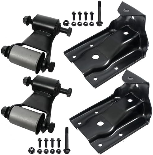 Rear Leaf Spring Hanger Bracket & Shackle Kit – Chevy Silverado / GMC Sierra 1988-1997 – Unbranded