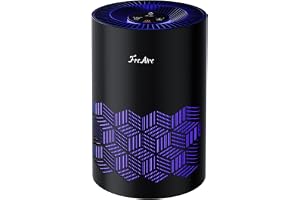 FreAire Air Purifiers for Bedroom Up to 1086 Ft², Air Purifiers for Home with Lights, HEPA Air Purifier Removes Dust Smoke Po